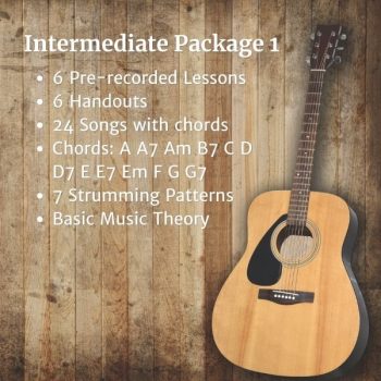 Intermediate Package 1 | Groove with the Guitar guitar lessons