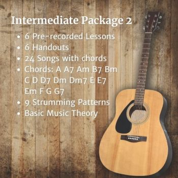 Intermediate Package 2 | Groove with the Guitar guitar lessons